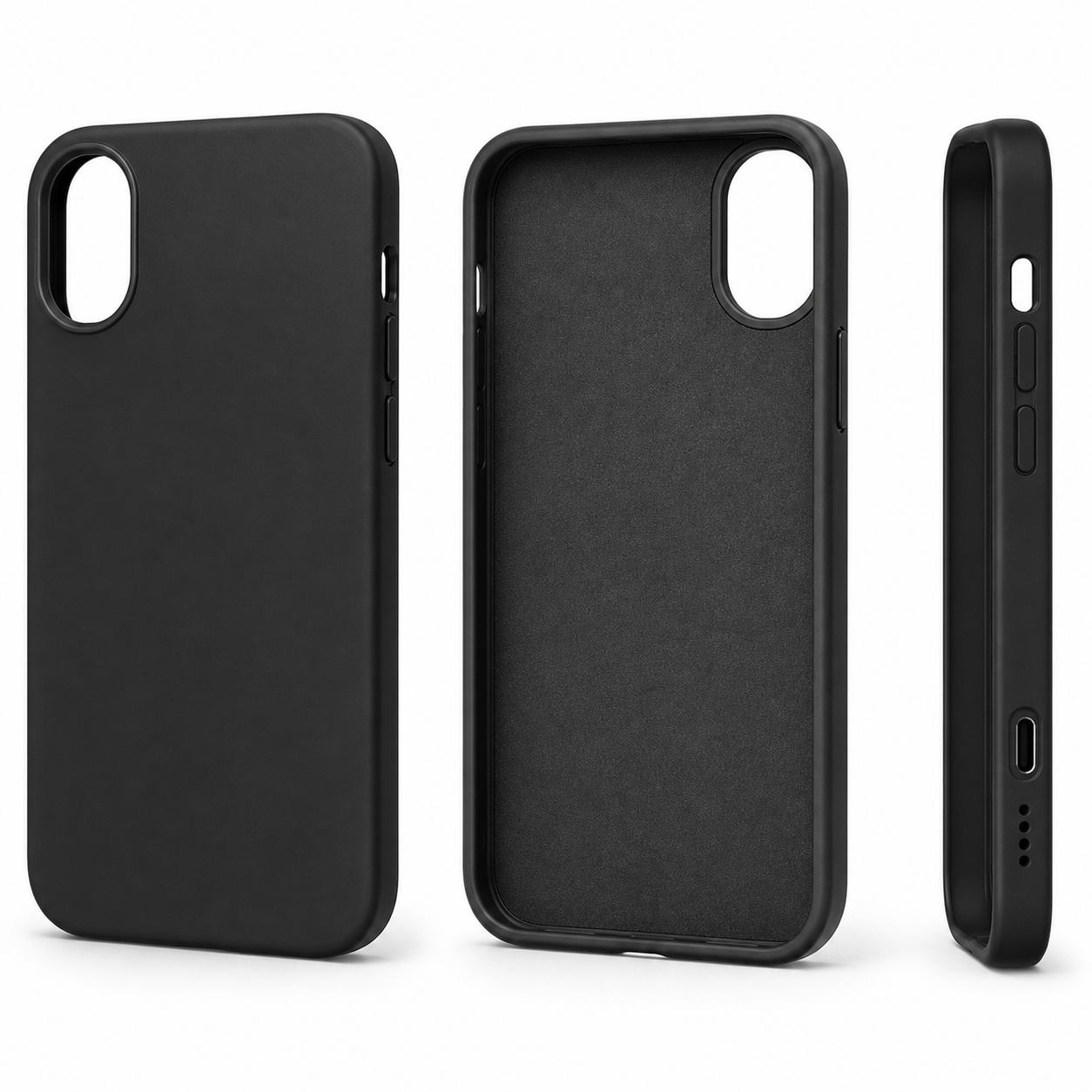 iPhone 14 Black Gel Case